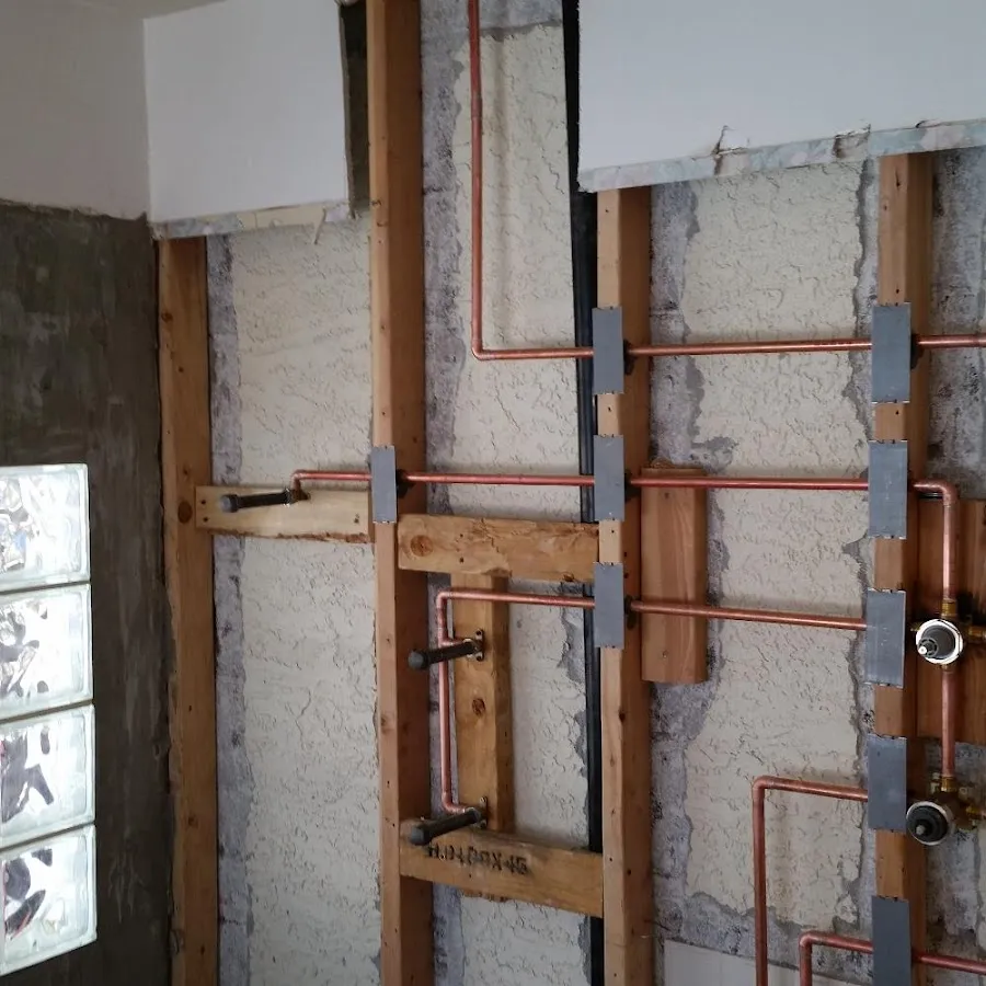 Copper pipe installation for Burst Pipe Repair in Ridgefield